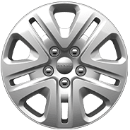 Roues 17 po en acier avec enjoliveurs