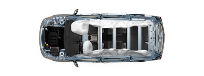 2019 Dodge Grand Caravan interior view of airbags