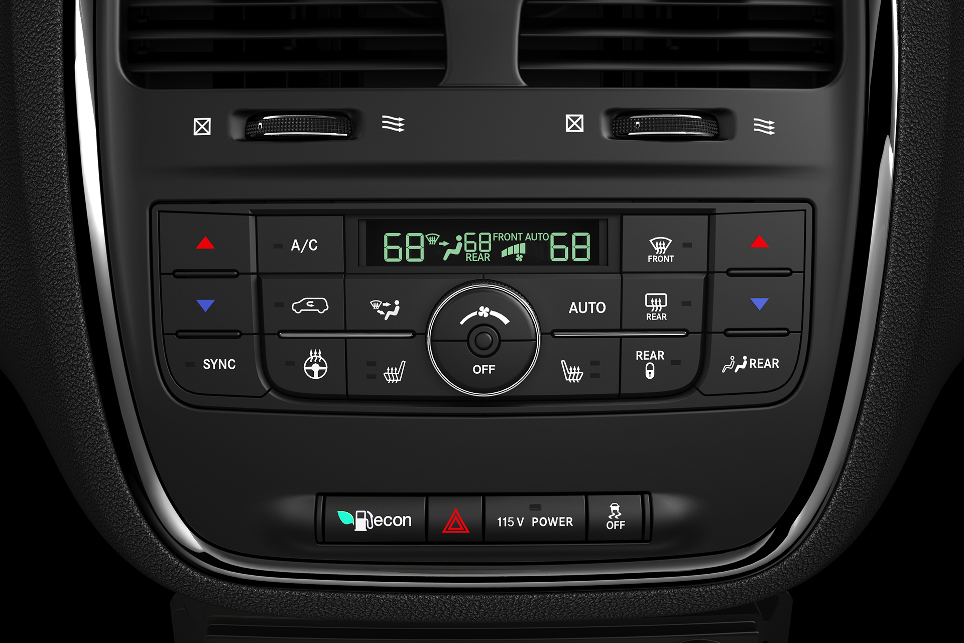 The climate control system in the 2020 Dodge Grand Caravan