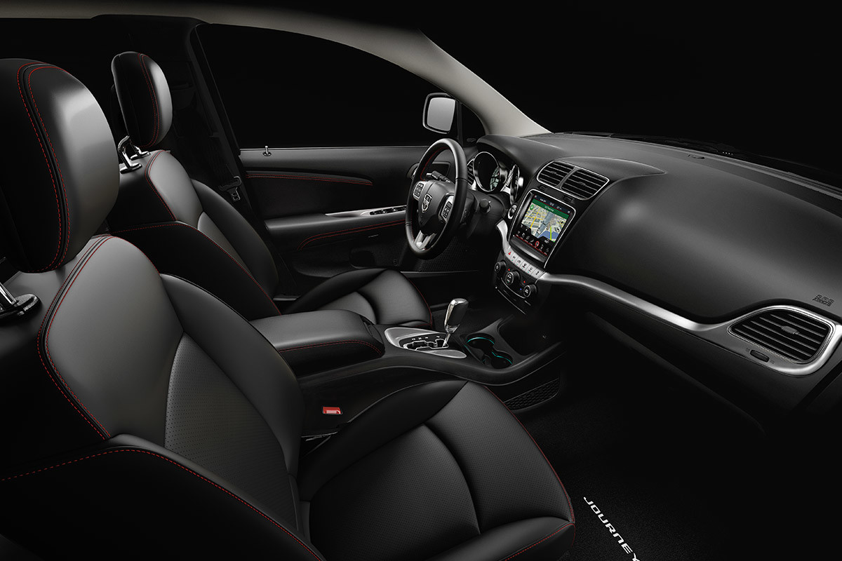 2018 Dodge Journey luxurious feel gives a refined, comfortable interior