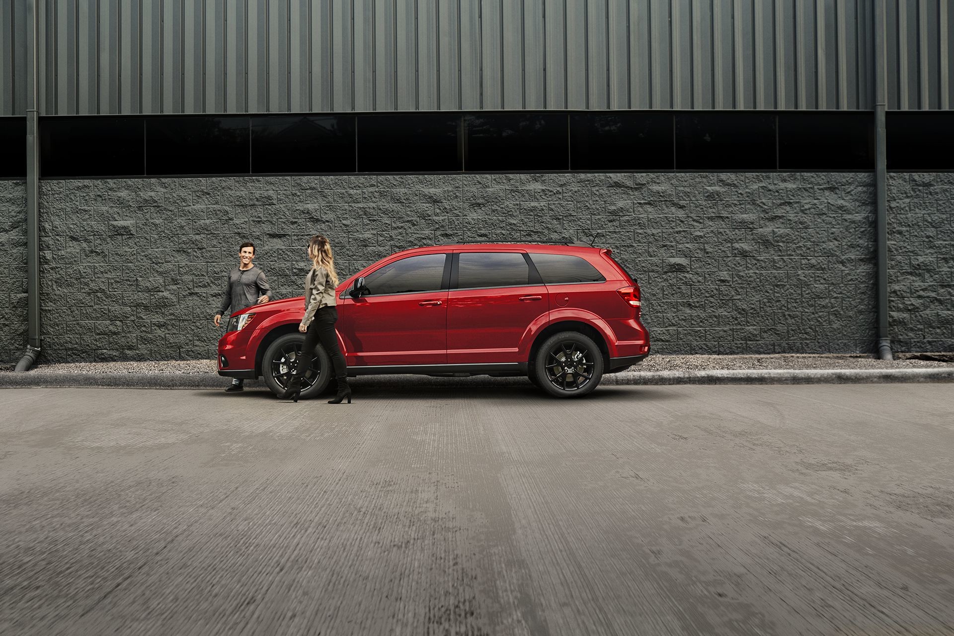 Dodge Journey SXT 2018 avec ensemble allure extérieure Blacktop