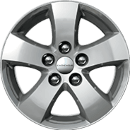 17-inch aluminum