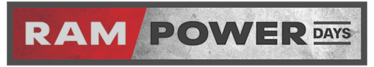 Ram Power Days Sales Event
