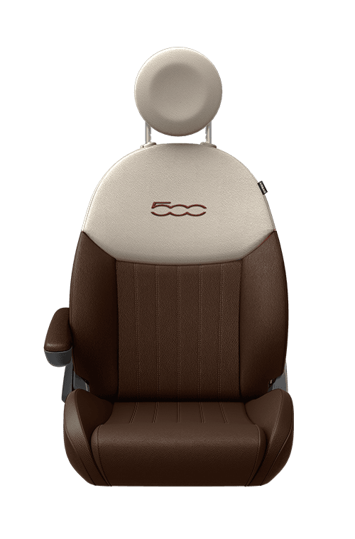 Leather‑trimmed – Marrone (Brown)