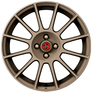 17-Inch Hyper Bronze Forged Aluminum Wheels Available on 2019 FIAT 500 Abarth