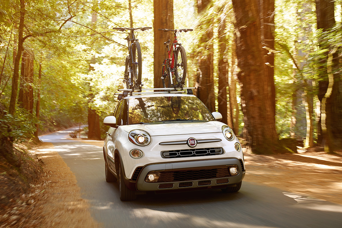 2018 Fiat 500L road-holding performance with front struts and rear shock absorbers