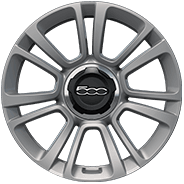 16-inch Grey Gloss aluminum