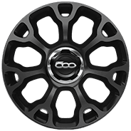 17-inch Black aluminum
