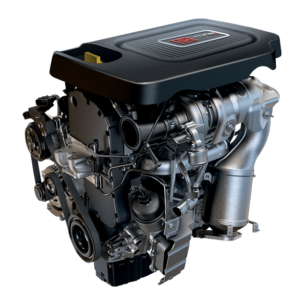 Moteur turbo MultiAirMD de 1,3 L à 4 cylindres en ligne et 16 soupapes avec technologie ESS.