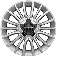 Roues de 17 po en aluminium argent