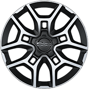 Roues de 18 po en aluminium usiné anthracite mat