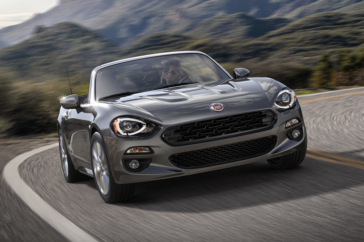 FIAT 124 Spider Roadster 2018 – excellent rapport poids-puissance