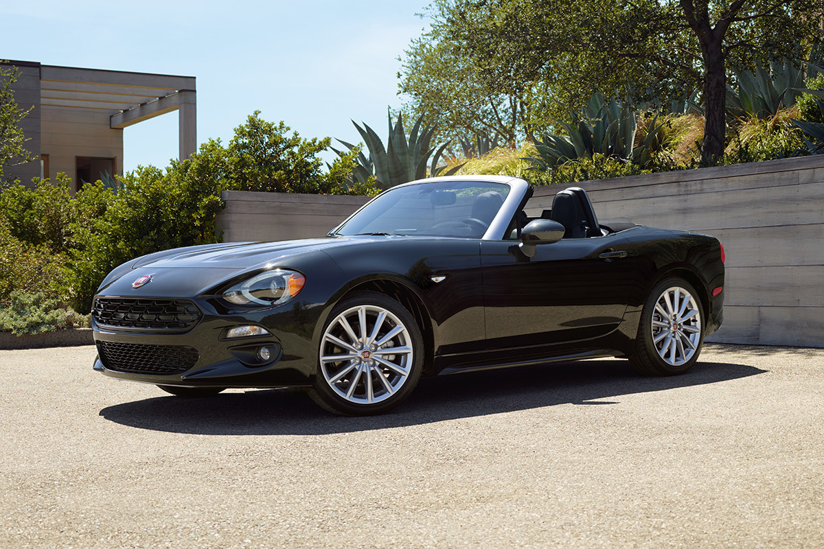 FIAT 124 Spider Roadster 2018 – style italien classique