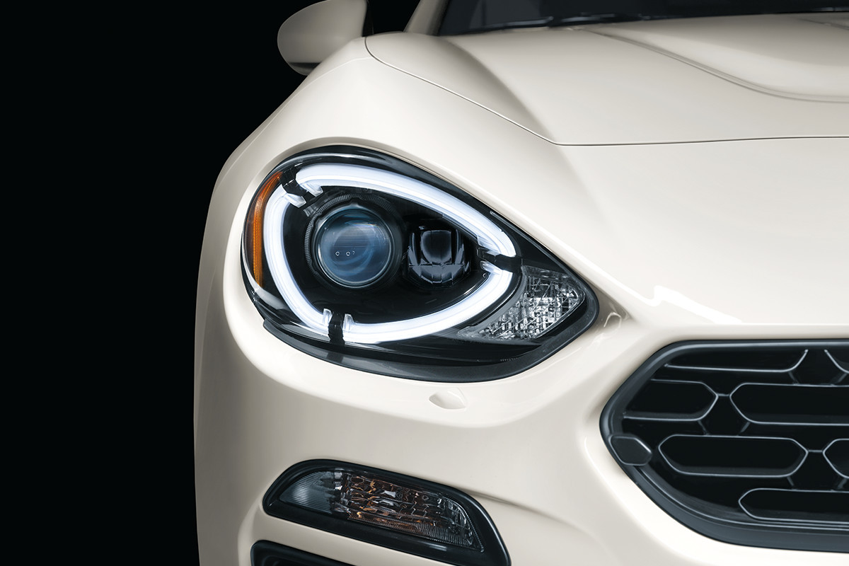 FIAT 124 Spider Roadster 2018 – phares à DEL et feux de jour à DEL