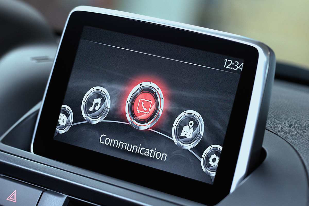 FIAT 124 Spider Roadster 2018 – système de communication mains libres avec lecture audio en transit Bluetooth