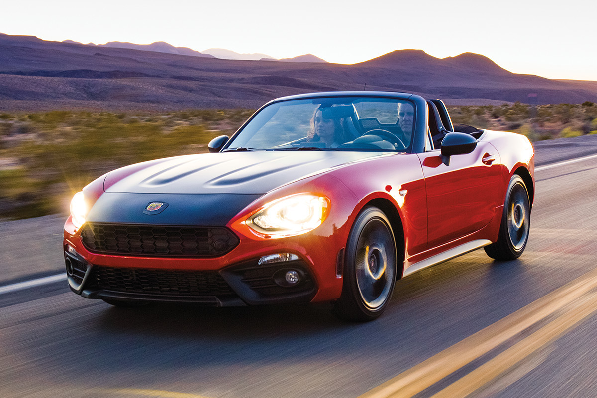 FIAT 124 Spider Roadster 2018 – caractéristiques de sécurité évoluées