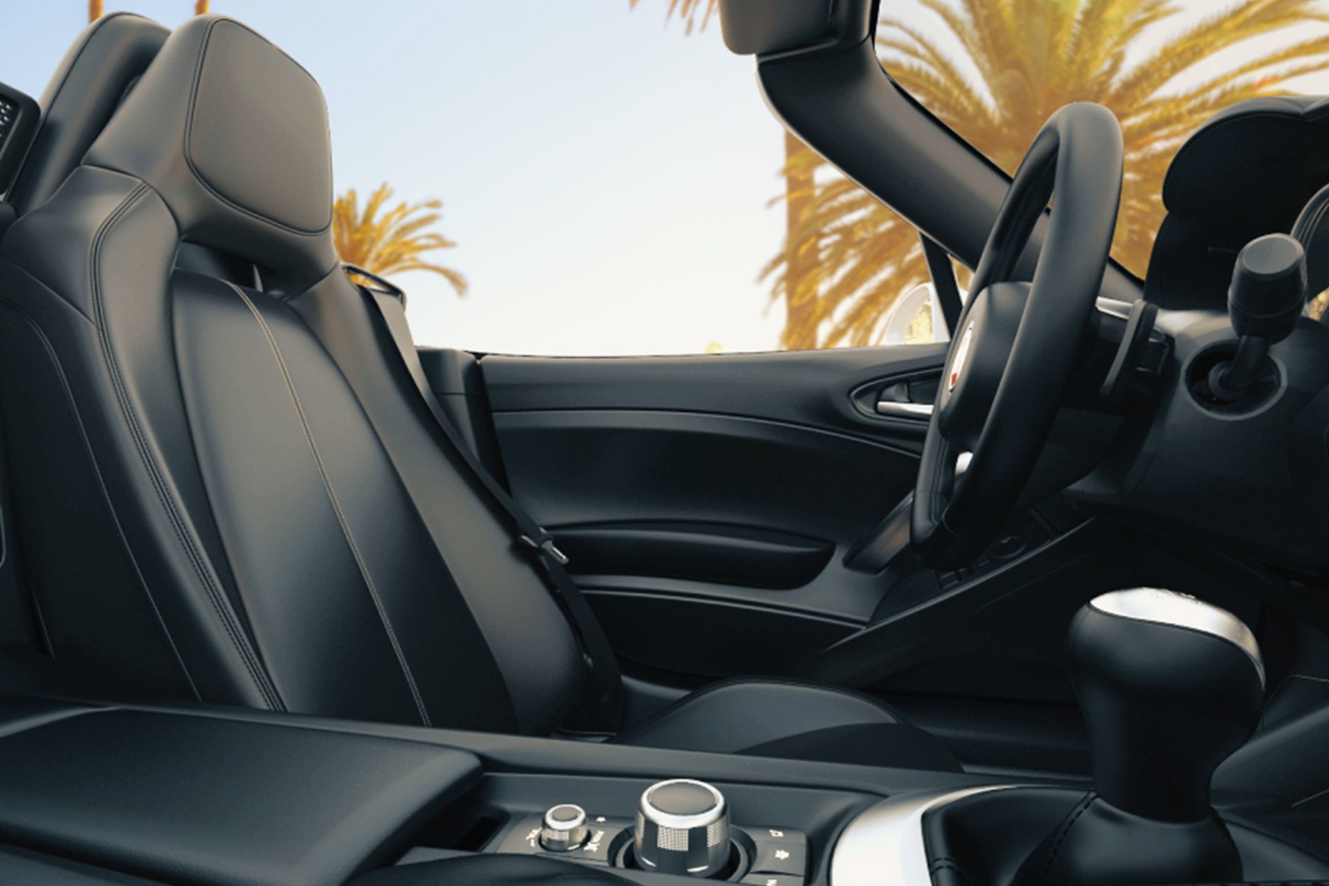 FIAT 124 Spider Roadster 2018 – habitacle, le plaisir n’aura jamais eu si fière allure