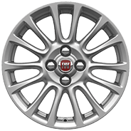 Roues de 16 po en aluminium argent