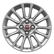 16-inch Silver aluminum