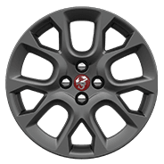 17-inch Gun Metal aluminum