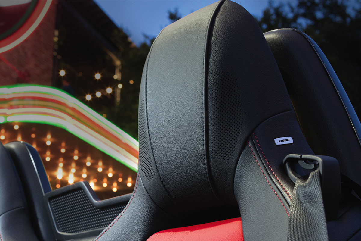 Driver’s seat headrest Bose Audio System speaker of 2020 FIAT 124 Spider