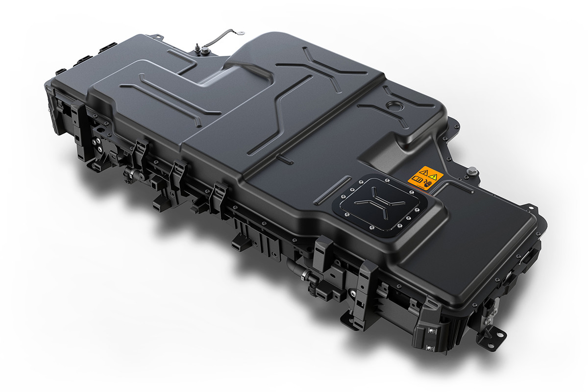 The electric battery that powers the 2022 Jeep Wrangler 4xe.
