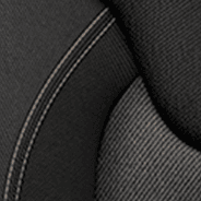 Cloth – Black with Light Frost accent stitching
