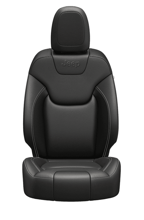 Nappa leather-faced – Black with Light Frost accent stitching