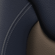 Nappa leather-faced – Indigo Blue/Jeep<sub>®</sub> Brown with Pearl accent stitching