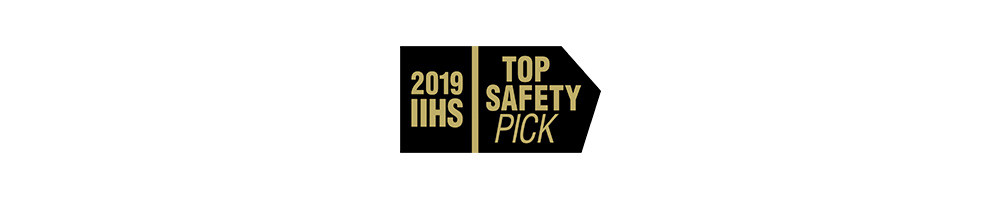 2018 IIHS Top Safety Pick + when equipped with optional front crash prevention and specific headlights