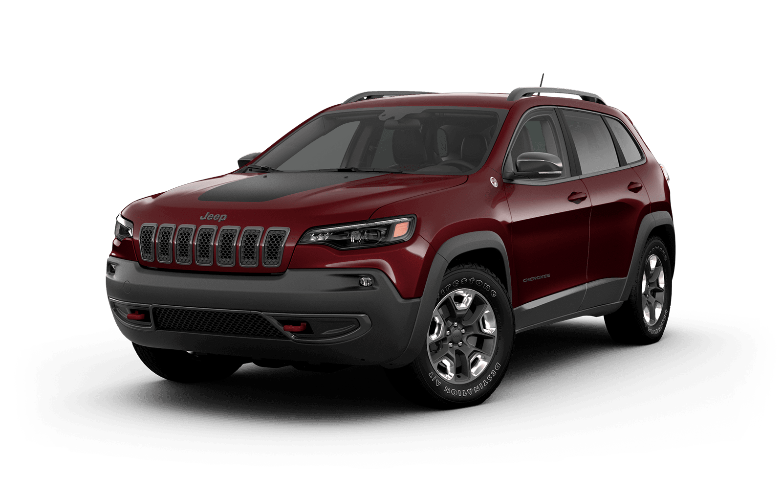 Jeep Cherokee 2019 exterior colour velvet red pearl