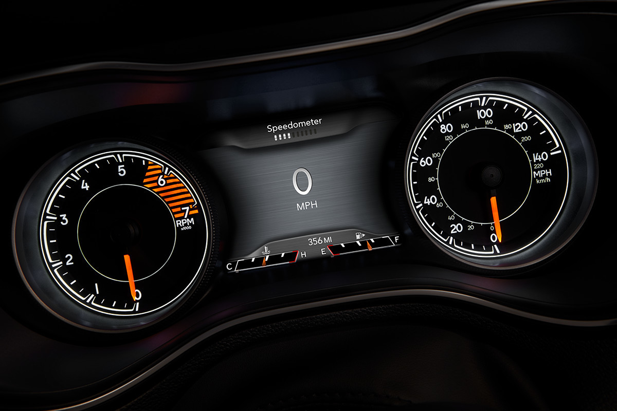 Jeep Cherokee 2019 Personalized Instrument Cluster Display