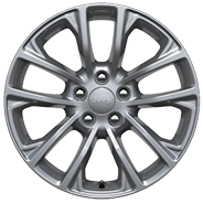 17-inch aluminum