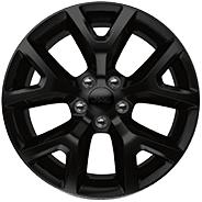 17 inch Black Noise aluminum wheels
