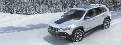 Jeep Cherokee 2019 Silver Best in Class 4x4 Capability