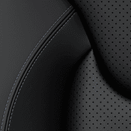 Jeep Cherokee 2020 interior colour swatch Nappa leather faced perforated inserts dark Sienna light frost accent stitching