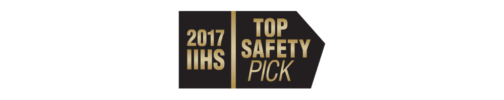 Le choix le plus sécuritaire de l'année 2017 avec système de prévention de collision selon l'IIHS; s'applique seulement aux véhicules fabriqués après décembre 2016
