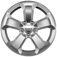 Roues de 17 po en aluminium argent tech