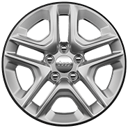 Roues de 16 po en aluminium argent
