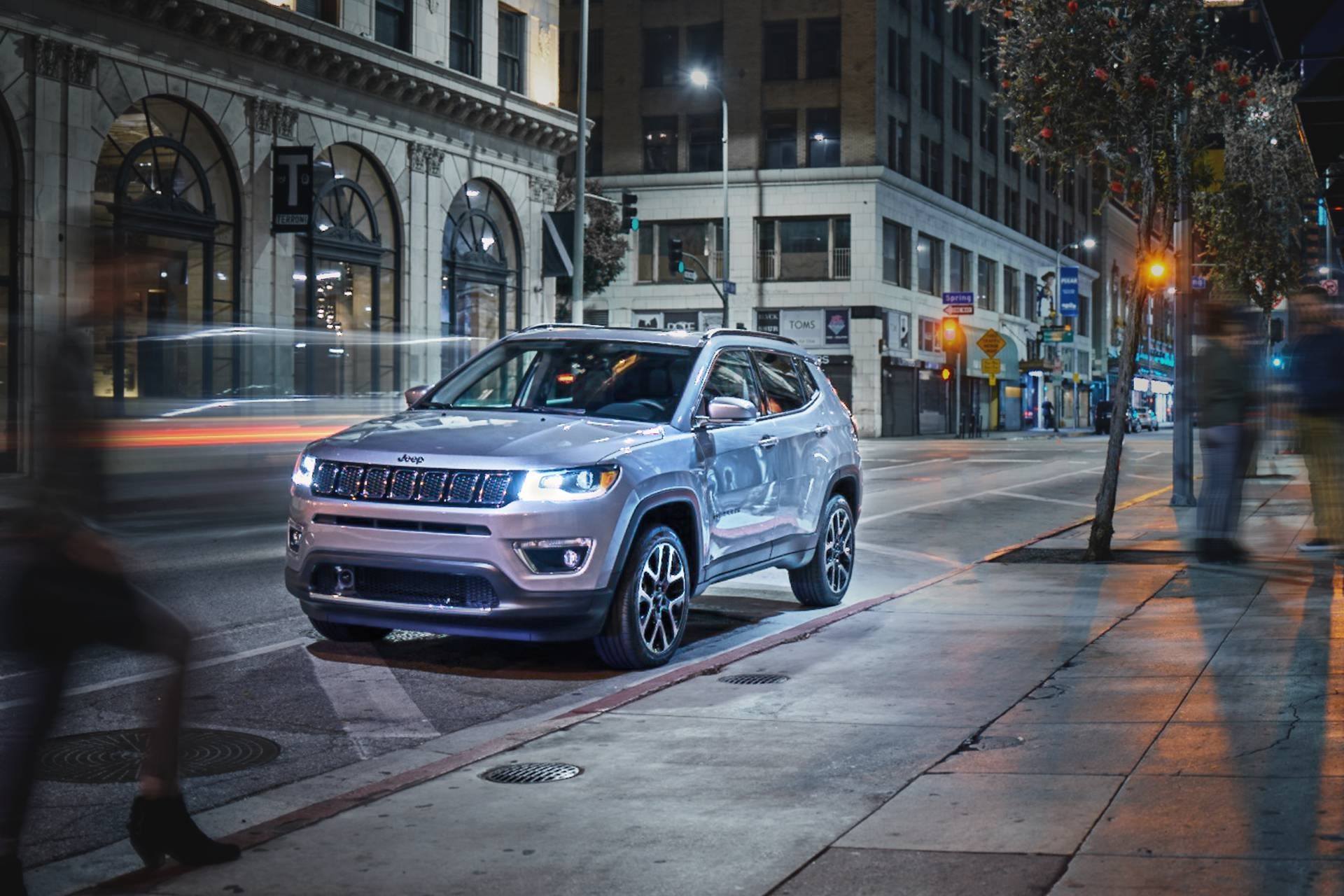 Jeep Compass 2019 en conduite de ville