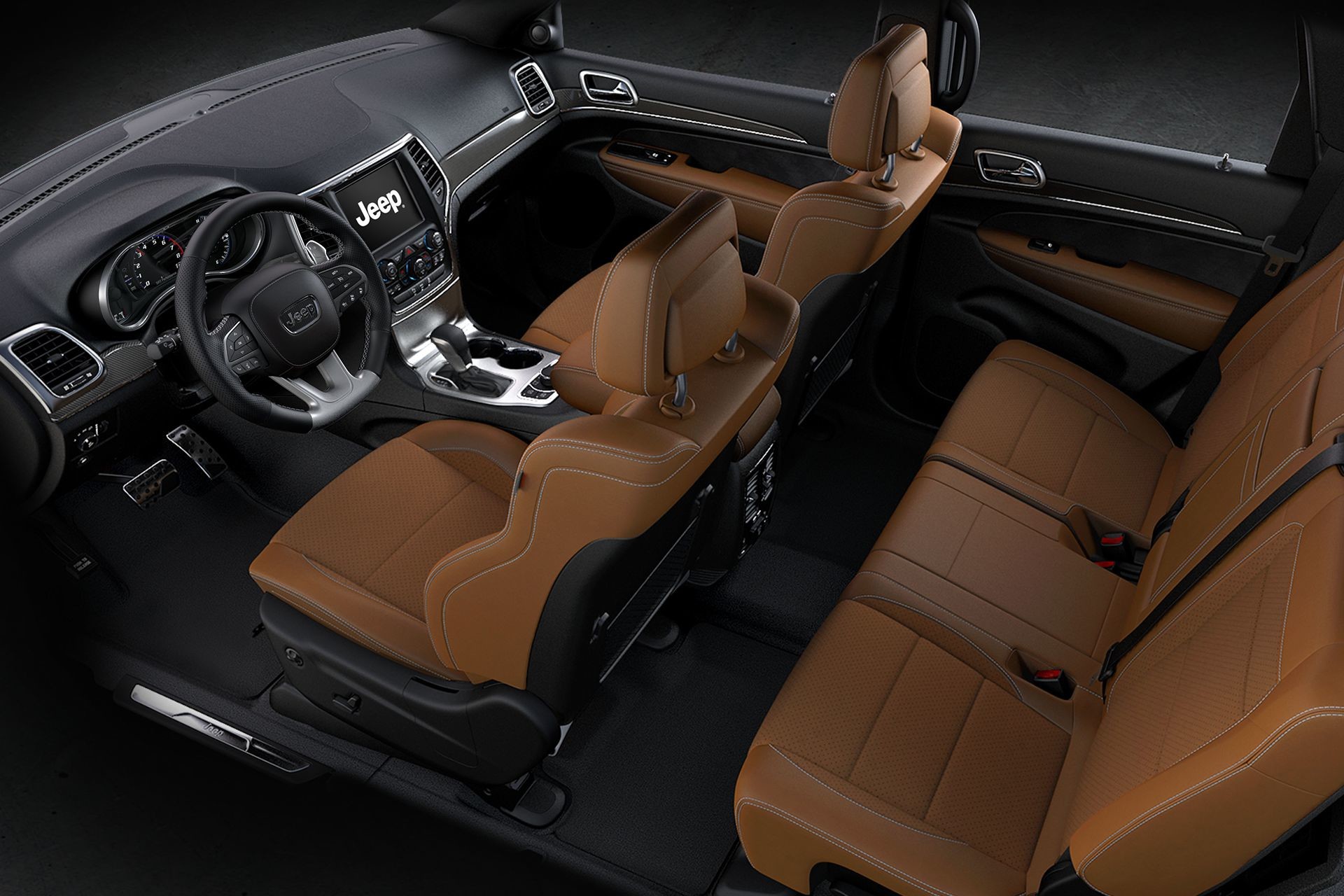 2018 Jeep Grand Cherokee SUV premium interior seating