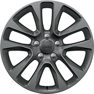 Roues de 20 po en aluminium cristal granit soyeux