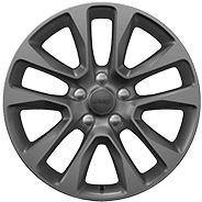 Roues de 20 po en aluminium cristal granit soyeux