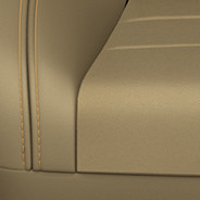 Leather‑faced – Light Frost Beige