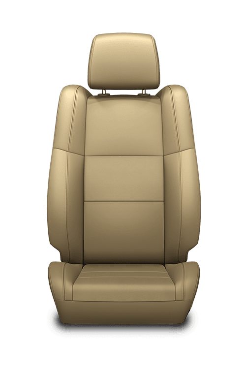 Leather‑faced – Light Frost Beige