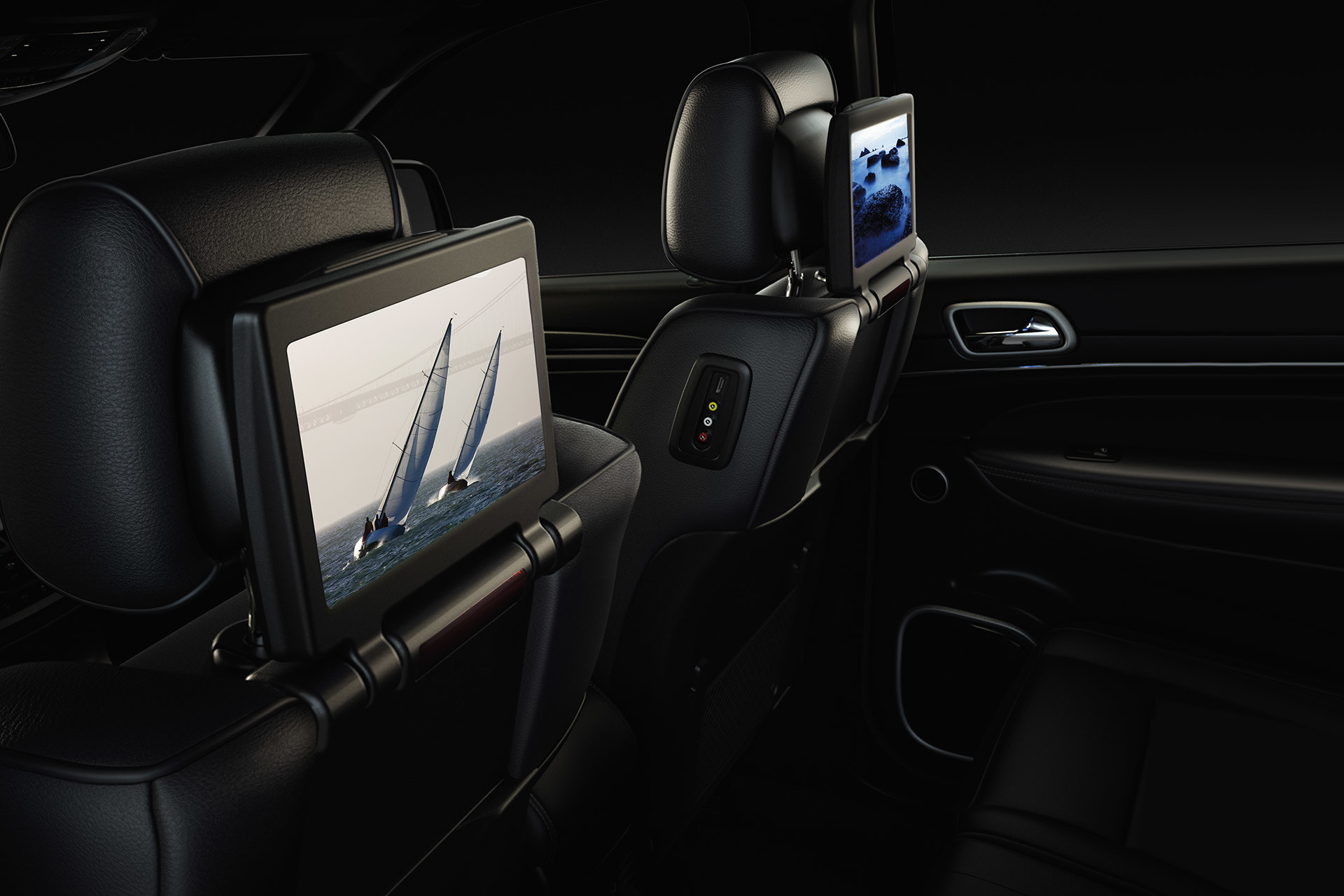 Écran de 9 po haute résolution DVD et Blu-ray du Jeep Grand Cherokee 2020