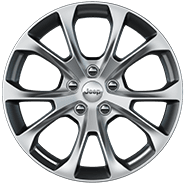 20‑inch full‑polished aluminum