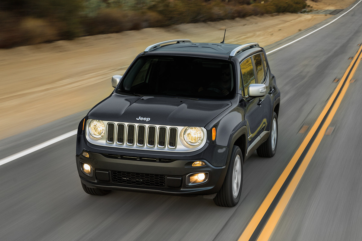 Alerte de franchissement involontaire de ligne du VUS Jeep Renegade 2018