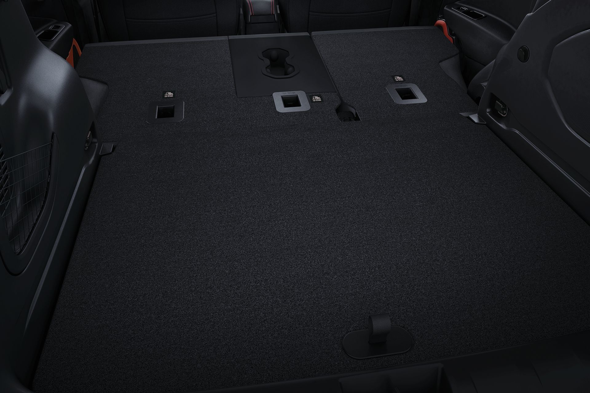 2018 Jeep Renegade interior cargo space with split folding rear seats