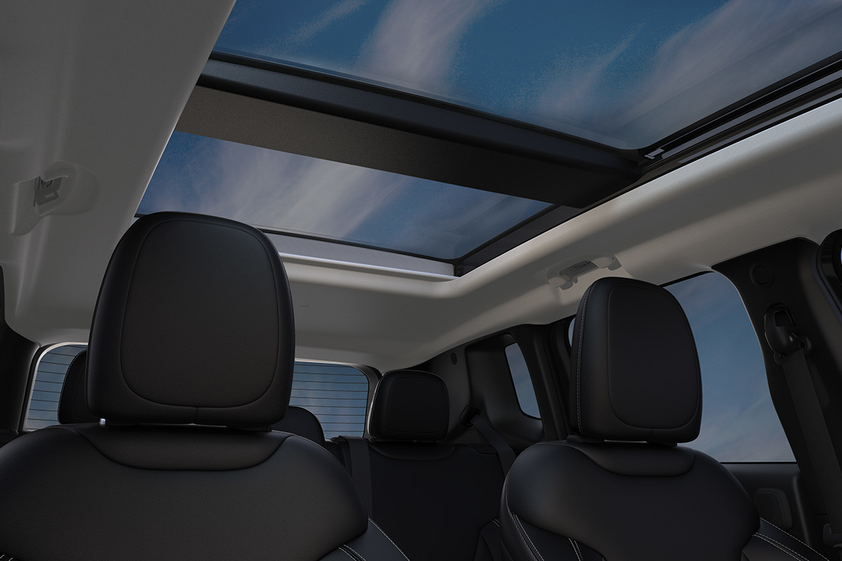 Sièges avant de l’habitacle du Jeep Renegade 2019